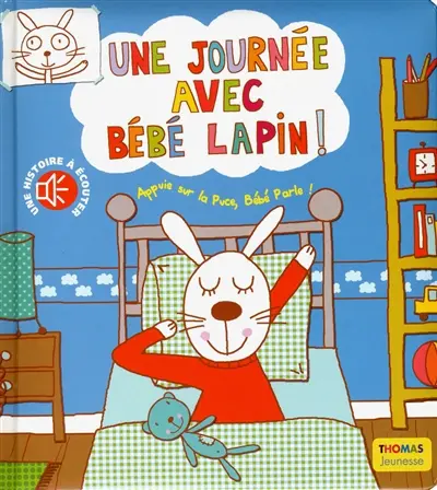 Une journée avec bébé lapin !