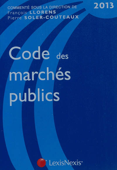 Code des marchés publics 2013