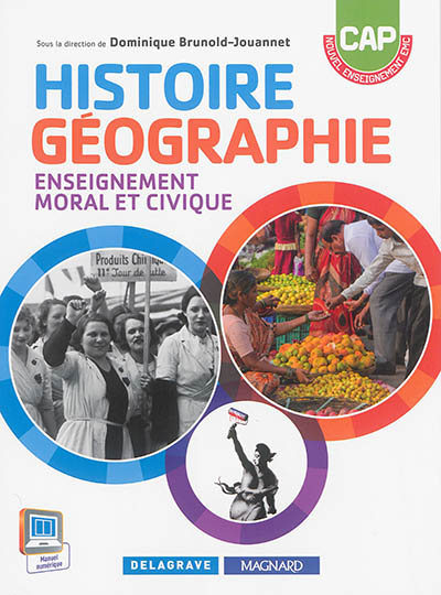 Histoire, géographie, enseignement moral et civique CAP