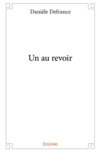 Un au revoir