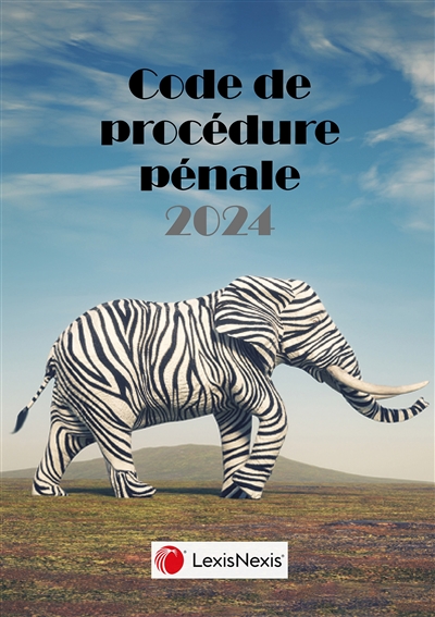 Code de procédure pénale 2024 : jaquette