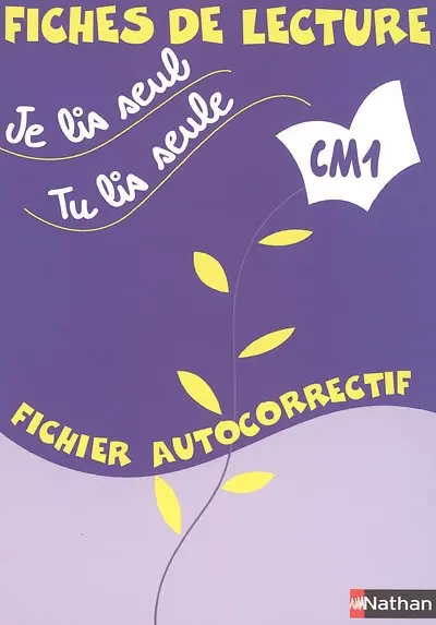Je lis seul, tu lis seule CM1 : fichier autocorrectif
