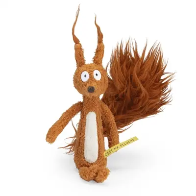 Mini peluche écureuil