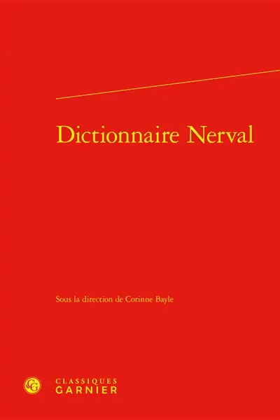 Dictionnaire Nerval