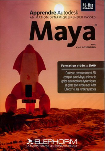 Apprendre Maya (Animation - Dynamique - Render Pass) : formation 3D à Maya