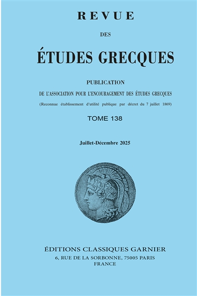 Revue des études grecques,...