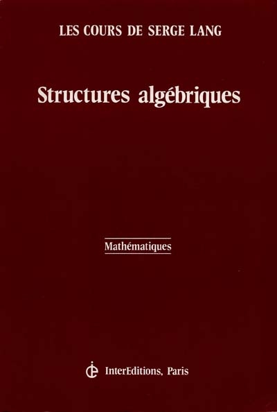 Structures algébriques