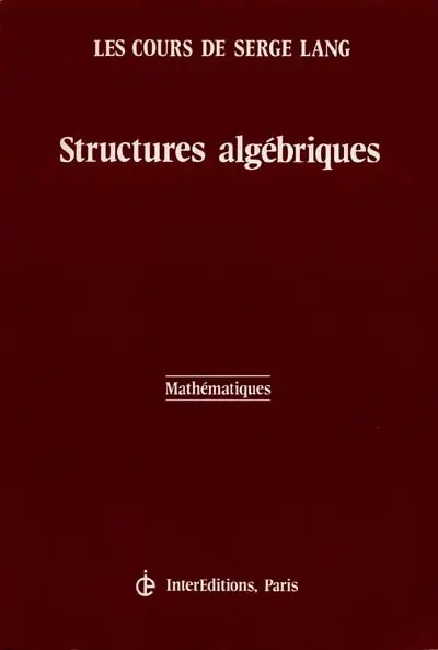 Structures algébriques