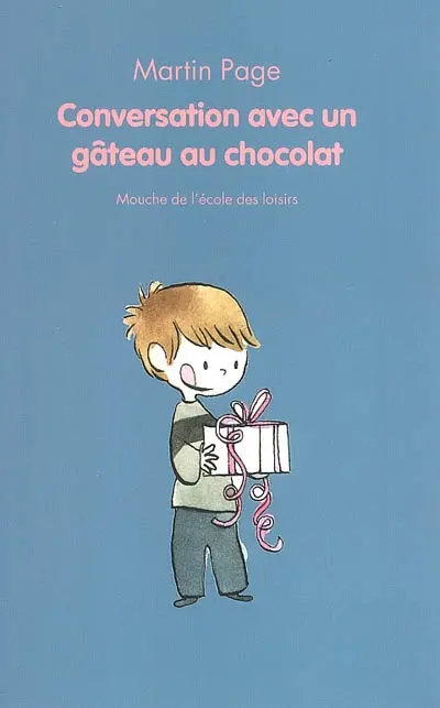 Conversation avec un gâteau au chocolat