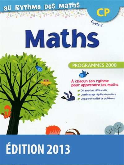 Maths CP, cycle 2 : programmes 2008