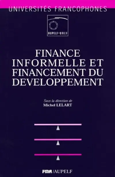 Finance informelle et financement du développement