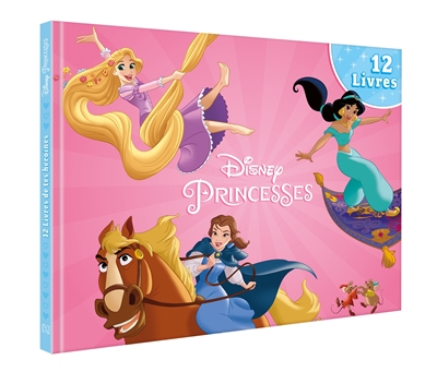 disney princesses : les 12 livres de tes héroïnes