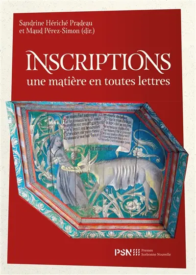 Inscriptions : une matière en toutes lettres