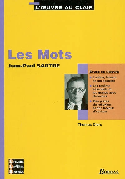Les mots, Jean-Paul Sartre