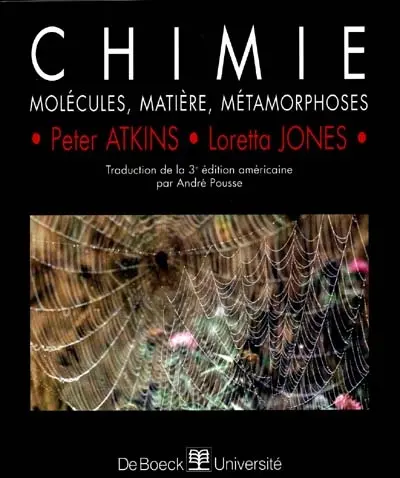 Chimie générale : molécules, matières, métamorphoses