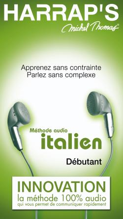 Méthode audio italien, débutant