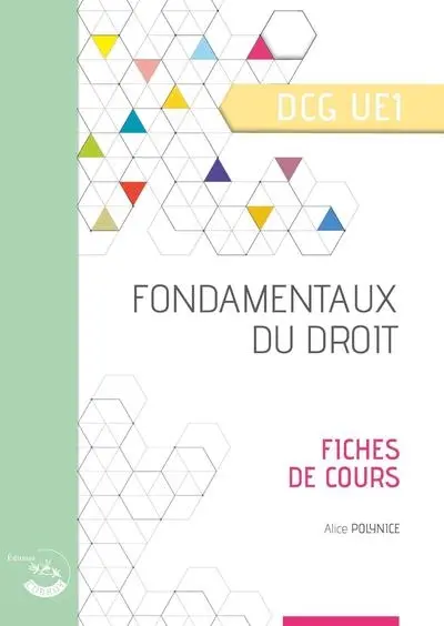 Fondamentaux du droit, DCG UE1 : fiches de cours (2025-2026)