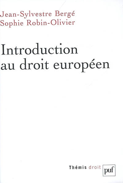 Introduction au droit européen