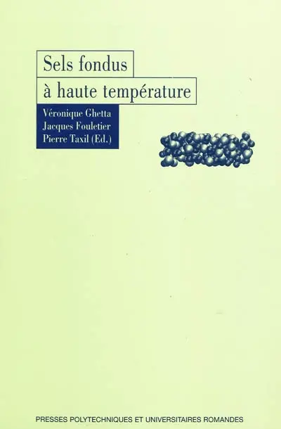 Sels fondus à haute température