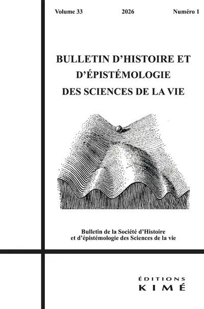 Bulletin d'histoire et d'épistémologie des sciences de la vie, n° 33-1. Postgénomique : une révolution environnementale en question