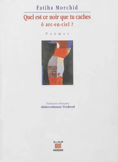 Quel est ce noir que tu caches, ô arc-en-ciel ? : poèmes