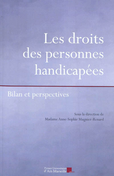 Les droits des personnes...