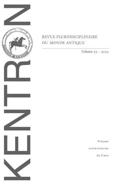 Kentron, n° 35. Alimentations et identité(s)