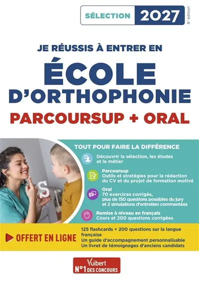 Je réussis à entrer en école d'orthophonie : Parcoursup + oral : sélection 2028