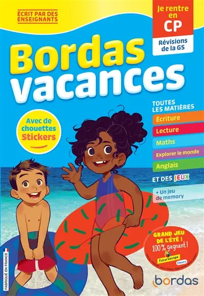 Bordas vacances : je rentre en CP : révisions de la GS
