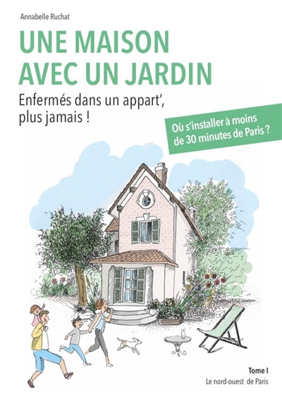 Une maison avec un jardin :...