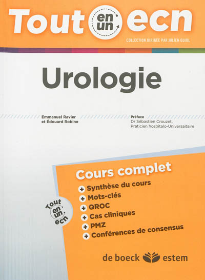 Urologie : cours complet