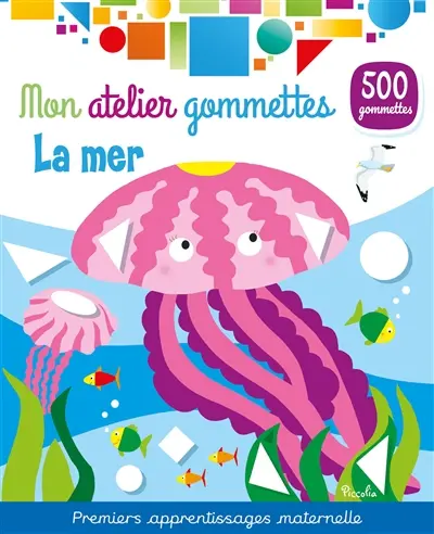 La mer : 500 gommettes