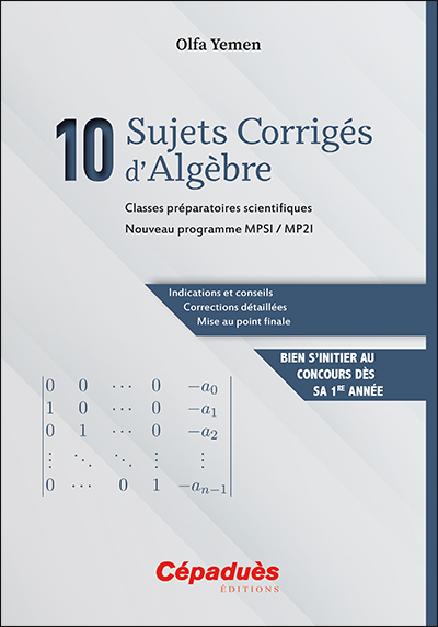 10 sujets corrigés...