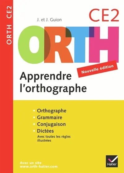Apprendre l'orthographe, CE2