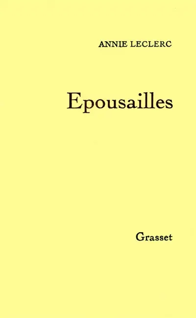 Epousailles