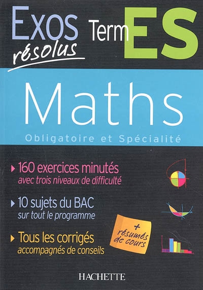 Maths Terminale ES : obligatoire et spécialité