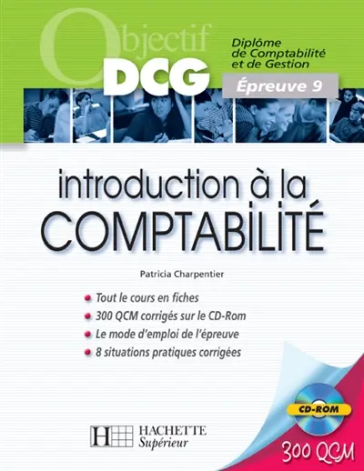 Introduction à la comptabilité, épreuve 9