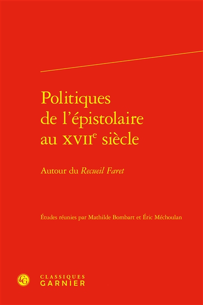 Politiques de l'épistolaire...