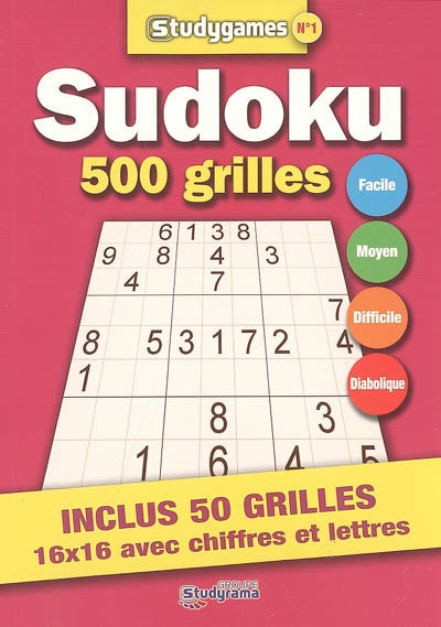Sudoku : 500 grilles