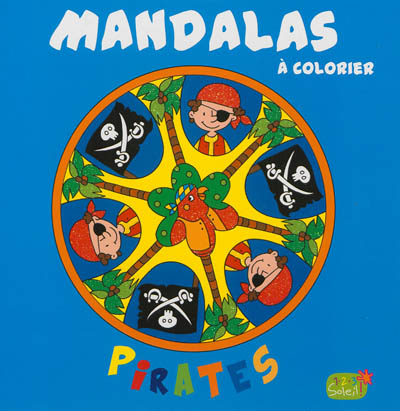 Mandalas à colorier : pirates