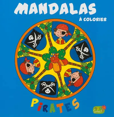 Mandalas à colorier : pirates