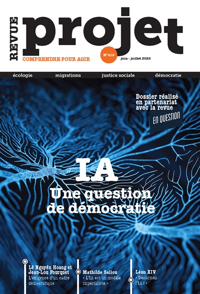 Projet, n° 412. IA, une...