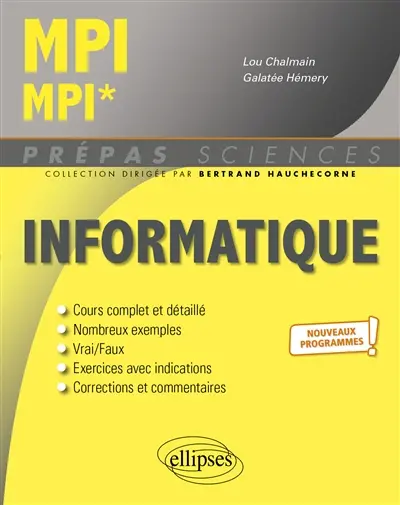 Informatique MPI, MPI*