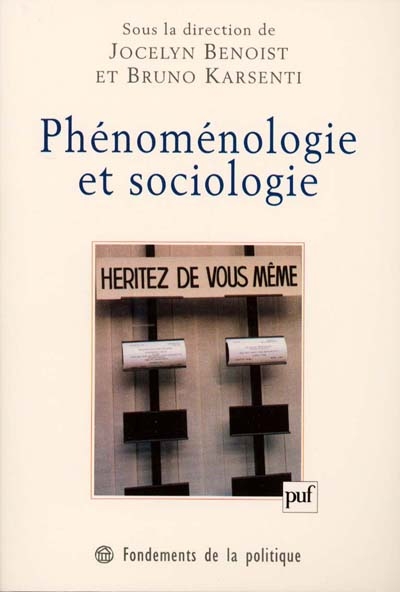 Phénoménologie et sociologie