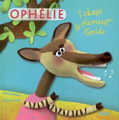 Ophélie : l'okapi drôlement timide