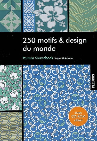 250 motifs et design nature 1 avec Cd-rom