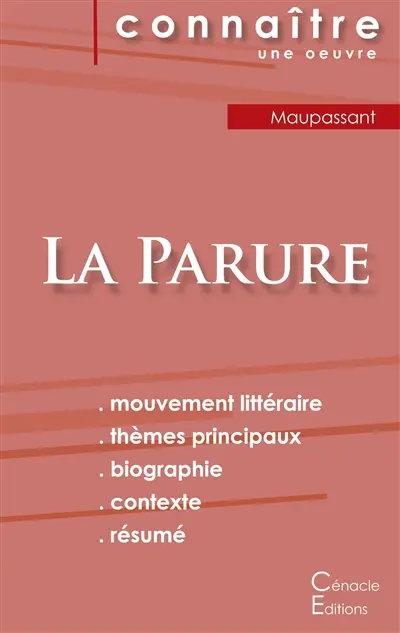 Fiche de lecture La Parure de Guy de Maupassant (Analyse littéraire de référence et résumé complet)