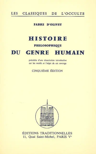 Histoire philosophique du genre humain