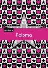 CAHIER PALOMA BLANC,96P,A5...