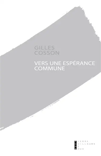Vers une espérance commune